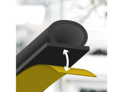 JOINT ISOLATION PORTE ET FENETRE 1 A 7 MM 6M NOIR AXTON