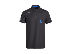 POLO HORTEN NOIR/GRIS CHINE 3XL