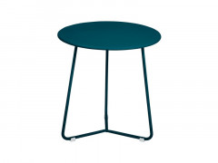 TABLE DE JARDIN BASSE COCOTTE BLEU