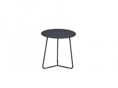 TABLE DE JARDIN BASSE COCOTTE CARBONE