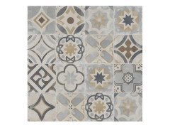 CARRELAGE SOL ET MUR LOOP 20X20 CM MIX COULEURS 1,58M2