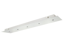 PAVILLON CACHE METAL RECTANGULAIRE BLANC