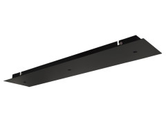 PAVILLON CACHE METAL RECTANGULAIRE NOIR