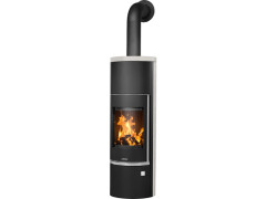 POELE A BOIS HYDRO JUSTUS FARO AQUA 2.0 BIANCO 8 KW