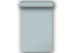 PAPIER PEINT VINYLE INTISSE TEXTILE MAT BLEU MISTY INSPIRE