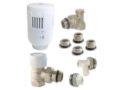 ROBINET THERMOSTATIQUE T303 EQUERRE UNIVERSEL COMPLET KIT