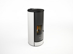 POELE A PELLET FREEPOINT BREEZE WIFI BLANC 9.1 KW