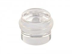 BUTEE PORTE ADHESIF 33/38MM HAUTEUR 30MM TRANSPARENT