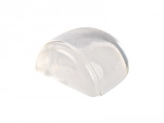 BUTEE PORTE ADHESIF 40X43 HAUTEUR 23MM TRANSPARENT