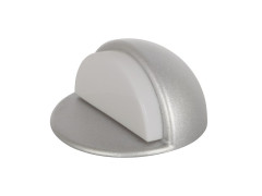 BUTEE PORTE ADHESIF DIAMETRE 45MM HAUTEUR 25MM SATINE