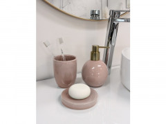 DISTRIBUTEUR DE SAVON CERAMIQUE TIDIANE ROSE NORASIA