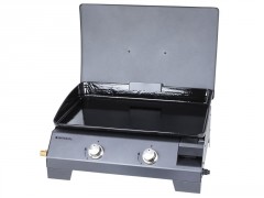 PLANCHA GAZ MURCIA ACIER GRIS
