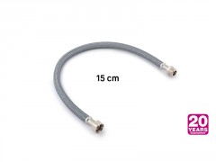 FLEXIBLE ALIMENTATION 15CM MALE/FEM 15X21 POLYETHYLENE ONDULE 10 ANS