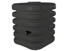 RECUPERATEUR D EAU AERIEN CARRE 1000LITRES ANTHRACITE