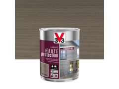 LASURE HAUTE PROTECTION LES COULEURS 8 ANS GRIS ARGENTE SATINE 1L