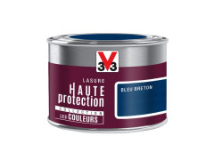 LASURE HAUTE PROTECTION LES COULEURS 8 ANS BLEU BRETON SATINE 0.125L