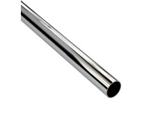 BARRE DE PENDERIE DIAMETRE 25 ROND CHROME 1,50M SPACEO