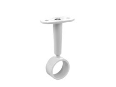 SUPPORT PLAFOND REGLABLE DIAMETRE 25 ROND BLANC SPACEO