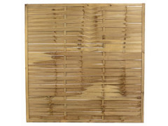 PANNEAU BOIS OCCULTANT DROIT ELIA 180X180CM 18MM BRUN CLAIR