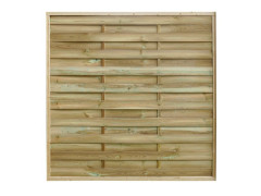 PANNEAU BOIS OCCULTANT DROIT MIKA 180X180CM 30MM BRUN CLAIR