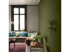 PEINTURE M/B CREME DE COULEUR DULUX VALENTINE VERT TROPIC SATINE 0.5L