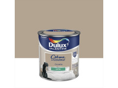 PEINTURE M/B  CREME DE COULEUR DULUX VALENTINE GAZELLE SATINE 0.5 L