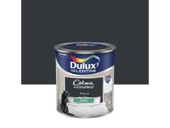 PEINTURE M/B  CREME DE COULEUR DULUX VALENTINE POIVRE SATINE 0.5 L