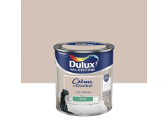 PEINTURE M/B  CREME DE COUL DULUX VALENTINE LIN INTENSE SATINE 0.5 L