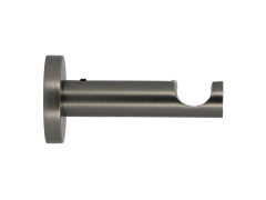 SUPPORT METAL D20 TIGE 80MM GUN GRIS FONCE EASY FIX X2