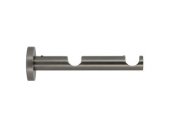 SUPPORT METAL D20 TIGE DOUBLE 65-145MM GUN GRIS FONCE EASY FIX