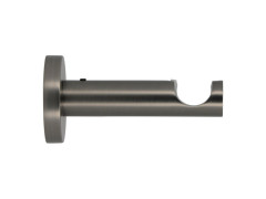 SUPPORT METAL D28 TIGE 95MM GUN GRIS FONCE EASY FIX
