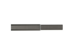 BARRE METAL D28 EXTENSIBLE 220-400CM GUN GRIS FONCE