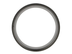 ANNEAUX TRINGLE A RIDEAU SILENCIEUX GUN 28MM ACIER GRIS MAT