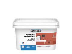 PEINTURE MUR BOISERIE LUXENS ORANGE LAVA 3 MAT 500ML