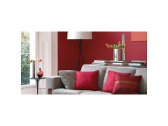 PEINTURE M/B CREME DE COULEUR DULUX VALENTINE ROUGE MADRAS SATIN 2.5 L