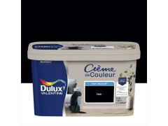 PEINTURE M/B CREME DE COULEUR DULUX VALENTINE NOIR MAT 2.5L