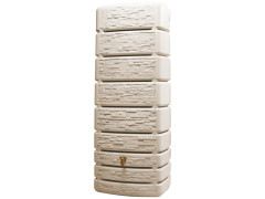 RECUPERATEUR D EAU SLIM STONE GARANTIA 500 LITRES SABLE