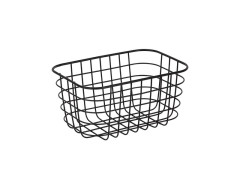 PANIER 13X25X17 CM METAL NOIR SENSEA