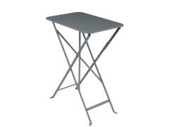 TABLE DE JARDIN PLIANTE BISTRO GRIS 37X57 CM