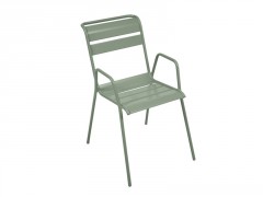 FAUTEUIL FERMOB MONCEAU EN ACIER VERT