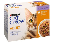 PATEE CHAT CC AD AGNEAU 10X85G