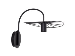 APPLIQUE EVORA METAL E27 NOIR INSPIRE