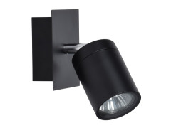 SPOT GU10 MATI NOIR MAX 5W IP44