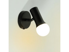 APPLIQUE HOKI E27 NOIR MAT INSPIRE