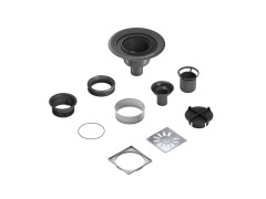 SIPHON VERTICAL GRILLE STANDARD DIAMETRE 50MM