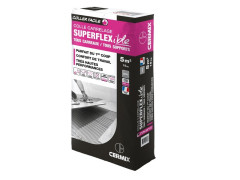 COLLE POUDRE SUPERFLEX MUR ET SOL CERMIX GRIS 15KG