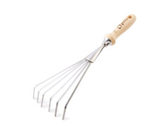 RATEAU SOUPLE A MAIN MANCHE EN BOIS GEOLIA
