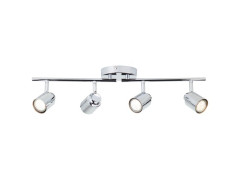 BARRE 4 SPOTS TEKLA GU10 CHROME INSPIRE