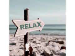TOILE 30X30 PANNEAU RELAX