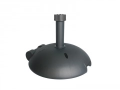 PIED DE PARASOL 30KG ANTHRACITE AVEC 2ROUES